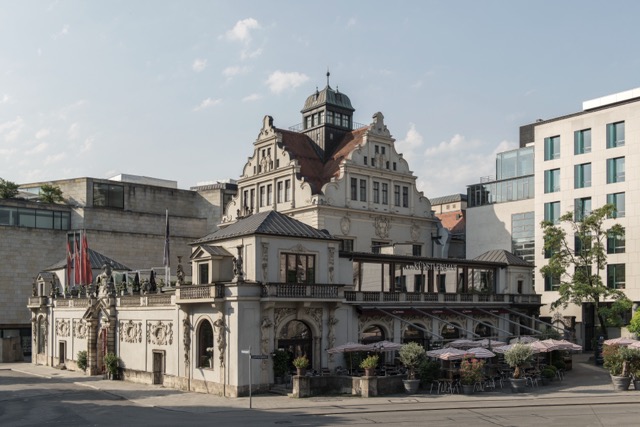 Außenansicht des Münchner Künstlerhauses