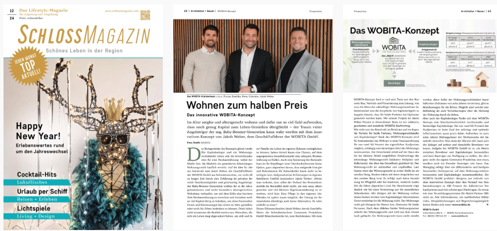 WOBITA im Schlossmagazin